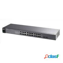 Switch ZyXEL Gigabit Ethernet GS1100-24, 24 Puertos