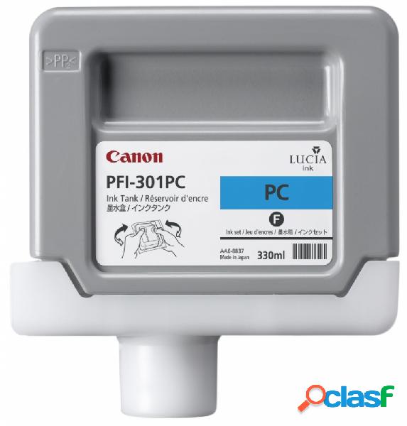 Tanque de Tinta Canon PFI-301PC Cyan