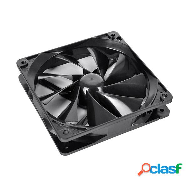 Ventilador Thermaltake Pure 12, 120mm, 1000RPM, Negro