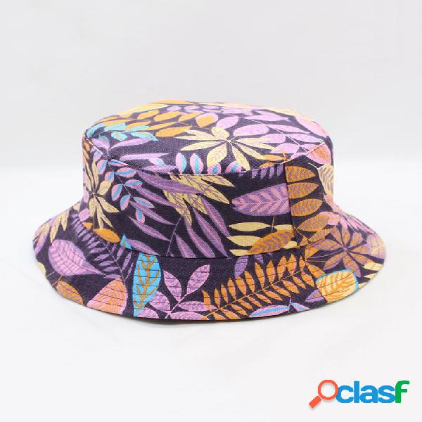 Visera impresa de doble cara con gorra plegable Visera de