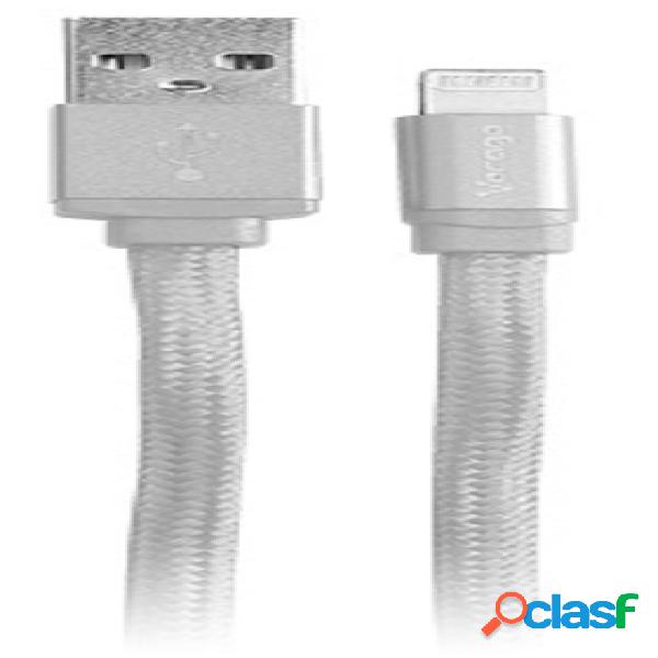 Vorago Cable de Carga USB 2.0 A Macho - Lightning Macho, 1
