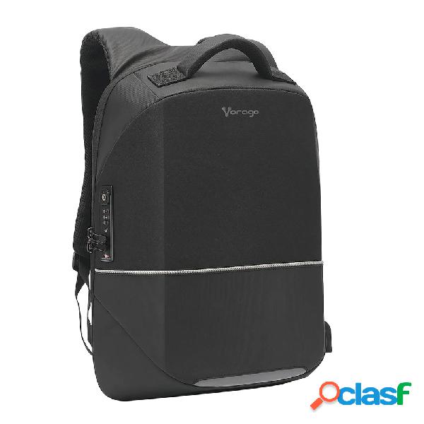 Vorago Mochila de Poliéster BP-401 para Laptop 15.6", Negro