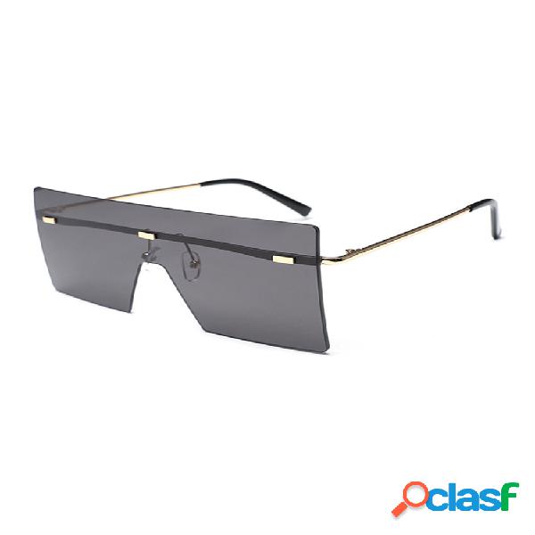 Women and Man Square Gafas Gafas de sol transparentes con