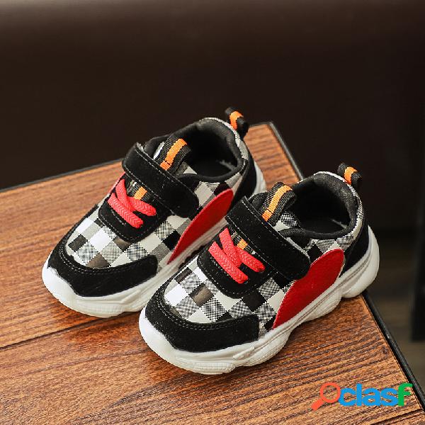 Zapatillas casuales unisex para niños, antideslizantes a