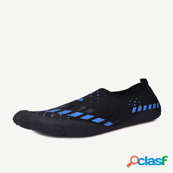 Zapatos de agua para correr con esnórquel para correr de
