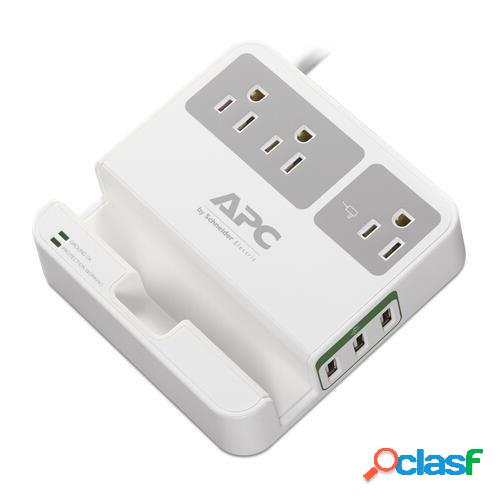 APC Limitador de Tensión P3U3, 3 Contactos, 1080 Joules