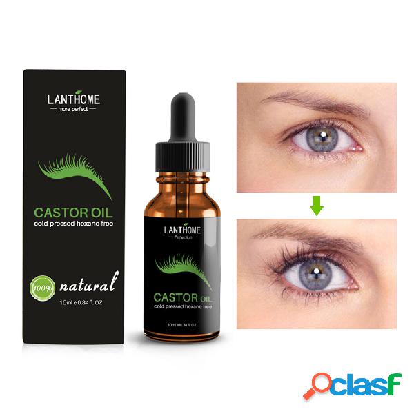 Aceite de ricino Crecimiento de pestañas Serum Alargamiento