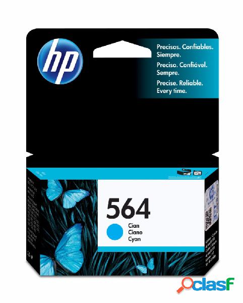 Cartucho HP 564 Cyan, 300 Páginas