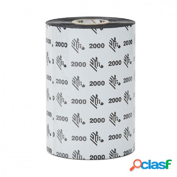 Cinta Zebra con Cera ZipShip 2000, 102mm x 450m