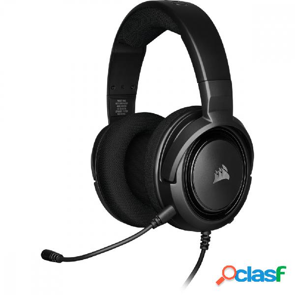 Corsair Audífonos Gamer HS35, Alámbrico, 1.1 Metros,