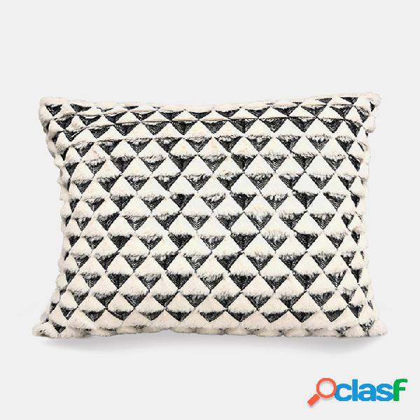 Funda de almohada cuadrada de almohada de sala de estar de