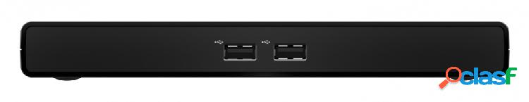 HP HUB 3005pr, USB A 2.0 de 4 Puertos, Negro