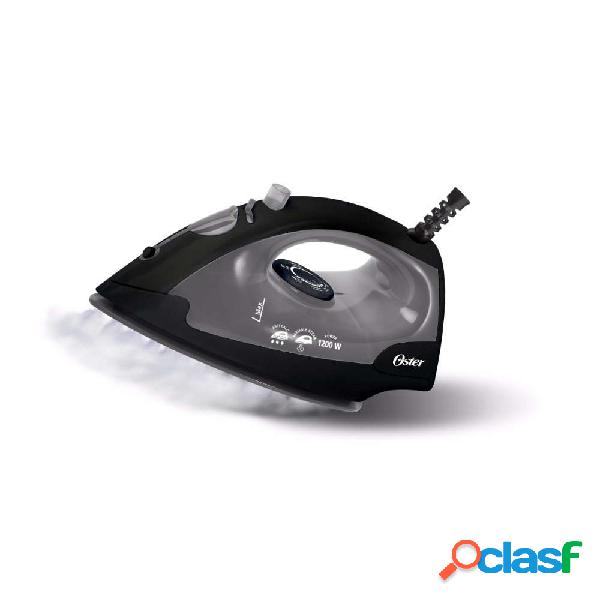 Oster Plancha de Vapor, Suela Antiadherente, 1200W, 0.18