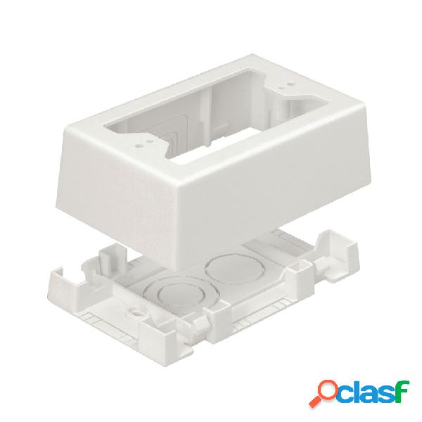 Panduit Caja de Salida de 2 Piezas para Canaleta T-45 y LD,