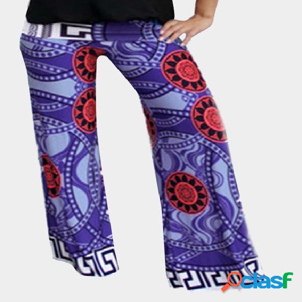 Pantalones anchos Random Floral Print