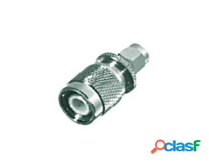 RF Industries Conector Coaxial en Linea SMA Macho - TNC