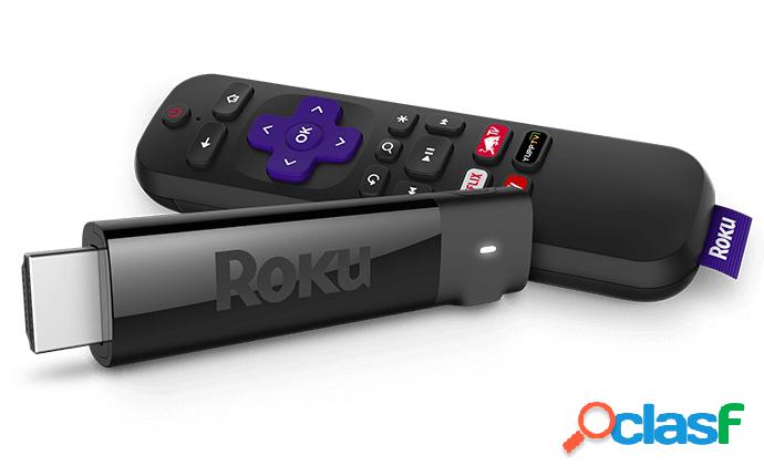 Roku Reproductor Multimedia Streaming Stick+, 4K Ultra HD,