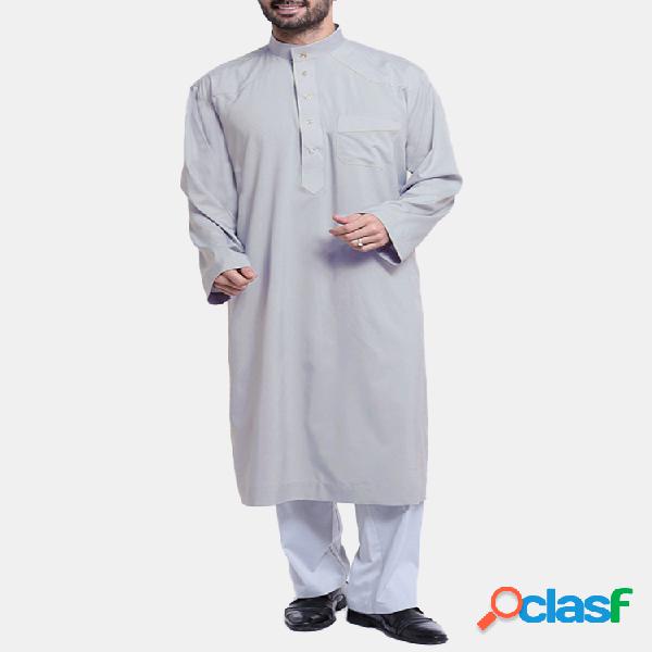 Ropa de algodón casual para hombre Thobe Jubba Thobes