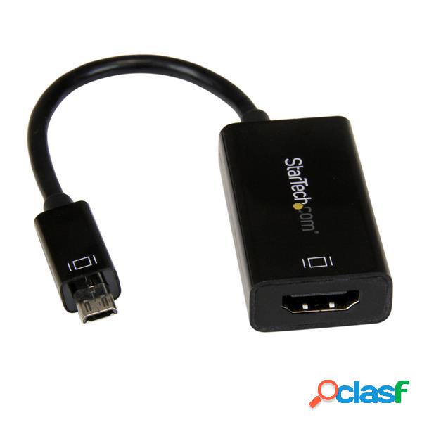 StarTech.com Cable Adaptador Conversor MHL, Micro USB - HDMI