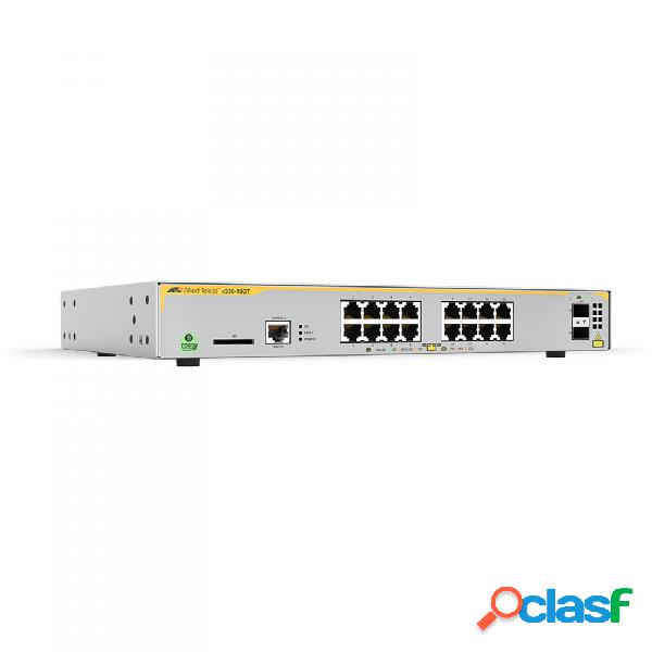 Switch Allied Telesis Gigabit Ethernet X230-18GT, 16 Puertos