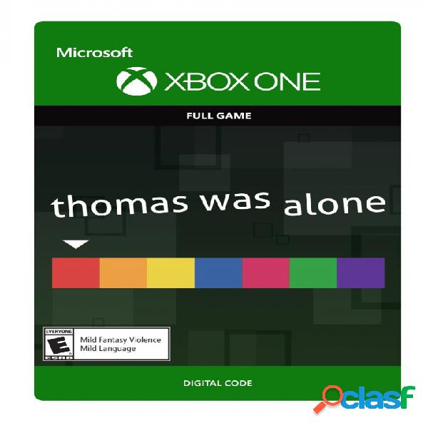 Thomas Was Alone, Xbox One - Producto Digital Descargable