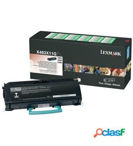 Tóner Lexmark Programa Retorno X463X11G Negro, 15.000