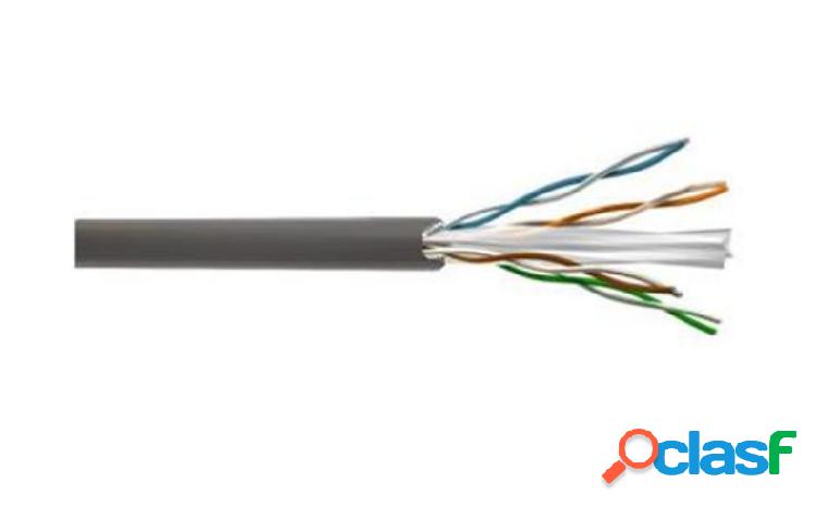 Viakon Bobina de Cable Cat6, 305 Metros, Gris