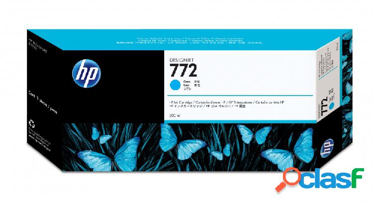 Cartucho HP 772 Cyan Original 300ml