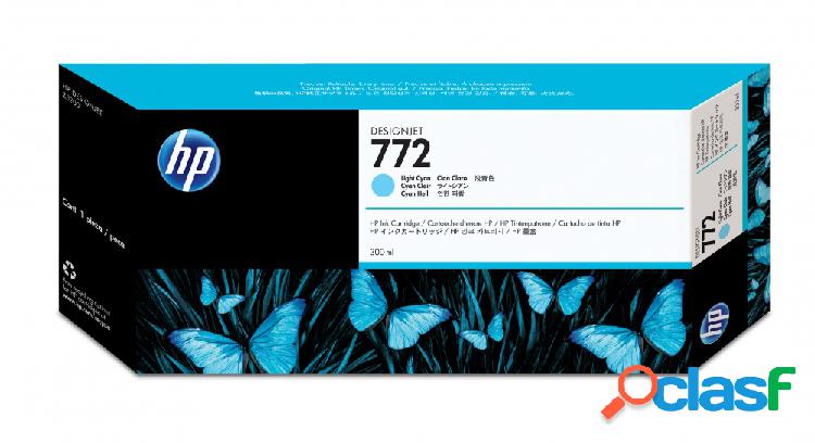 Cartucho HP 772 Cyan Original Claro 300ml