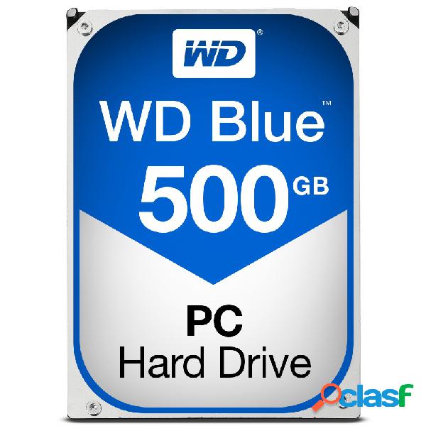 Disco Duro Interno Western Digital WD Blue 3.5'', 500GB,