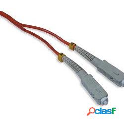 Enson Bobina de Cable Fibra Óptica SC Macho, 200 Metros,