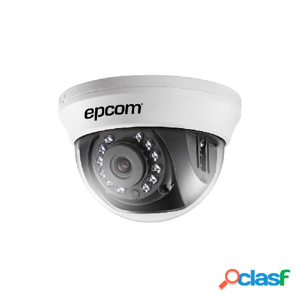 Epcom Cámara CCTV Domo Turbo HD IR para Interiores