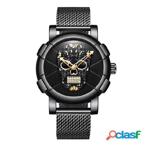 Estilo de moda Reloj de cuarzo creativo Reloj de hombre de