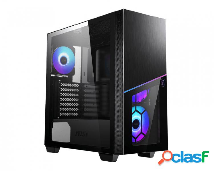 Gabinete MSI MPG Sekira 100R con Ventana ARGB, Midi-Tower,