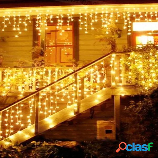 Guirnalda de Navidad LED Cortina Cadena de luces de