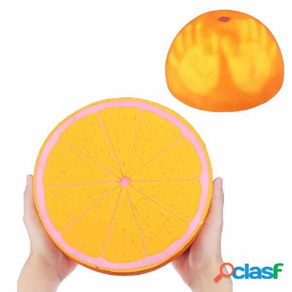 Juguete de aumento lento Squishy naranja enorme con