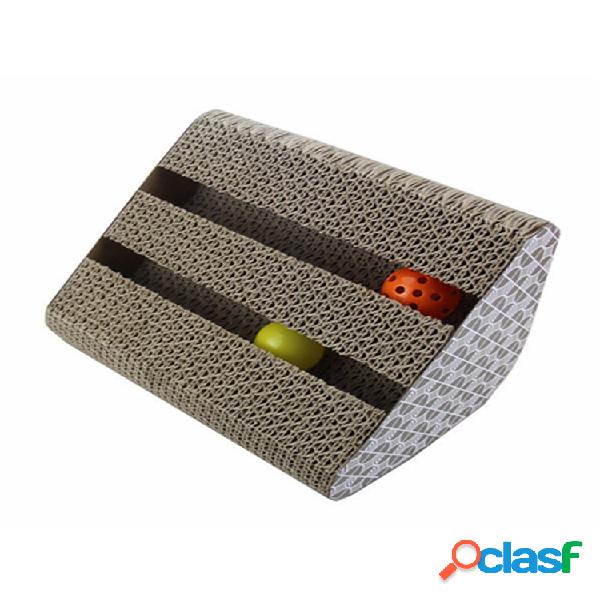 Juguete para gatos Kitty Scratcher Catnip Scratch Board