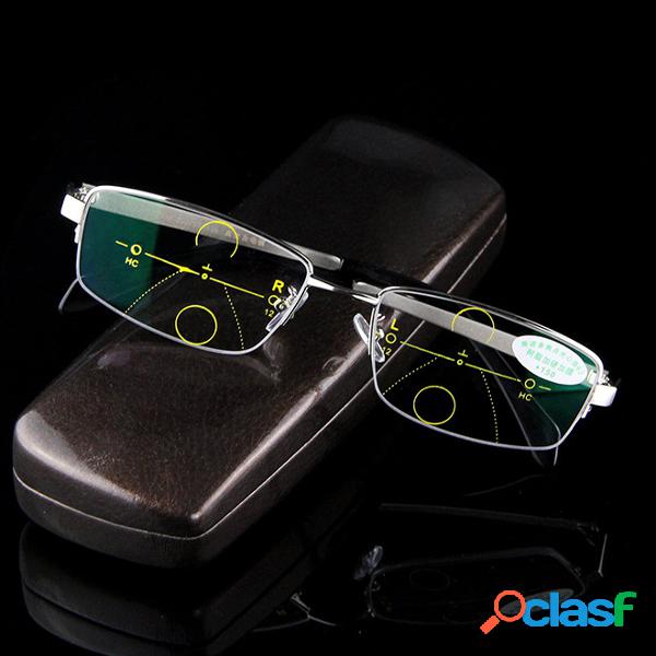 Lectura inteligente Gafas Anti UV Multifocal progresivo