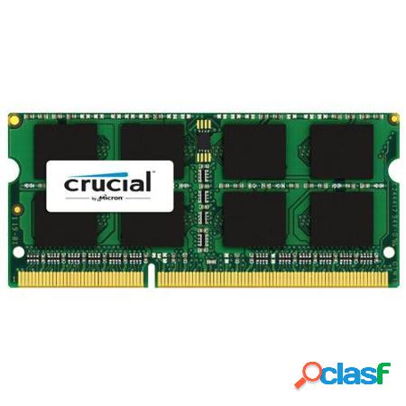 Memoria RAM Crucial CT8G3S186DM DDR3L, 1866MHz, 8GB,
