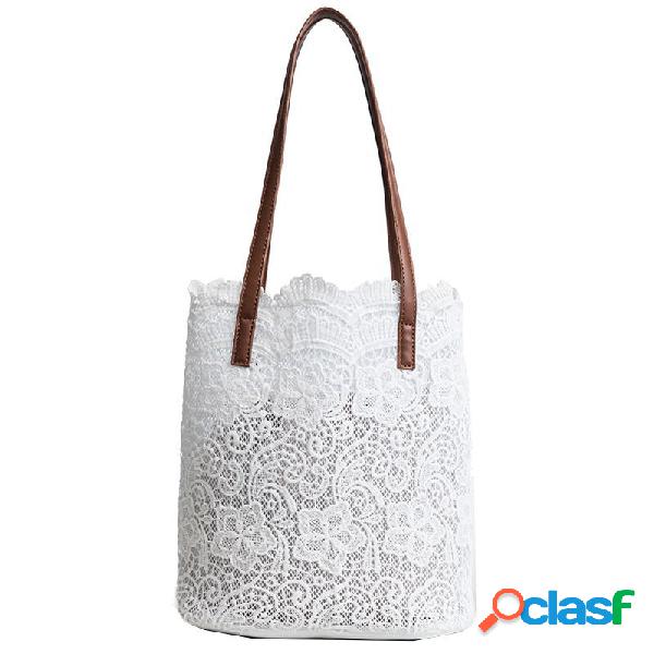 Mujer Bolso de hombro de gran capacidad Bolsa Tote Bolsa