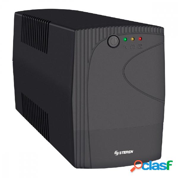 No Break Steren NB-605 Línea Interactiva, 300W, 600VA,
