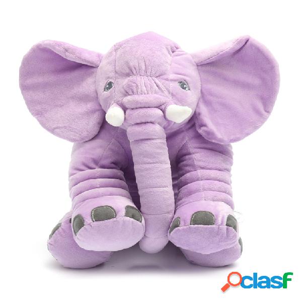 Pequeño bebé niños nariz larga elefante lumbar almohada