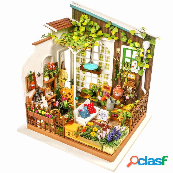 Robotime Forest House DIY casa de muñecas en miniatura con
