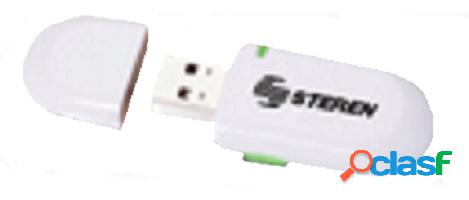 Steren Adaptador de Red USB COM-843, Alámbrico, WLAN,
