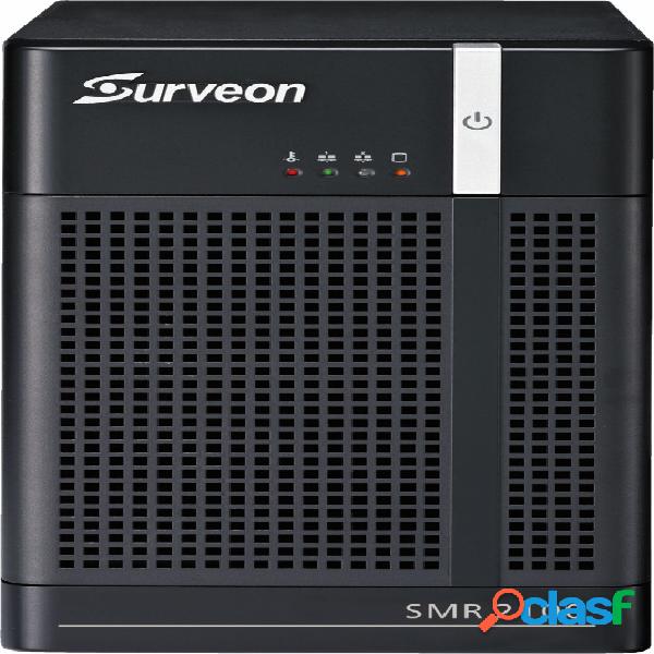 Surveon NVR de 16 Canales SMR2016 para 2 Discos Duros, 4x