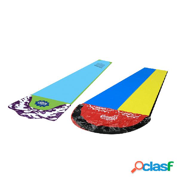 Tobogán acuático inflable individual de PVC con tobogán