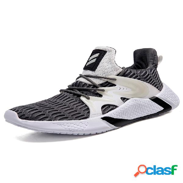 Zapatos para correr luminosos informales deportivos