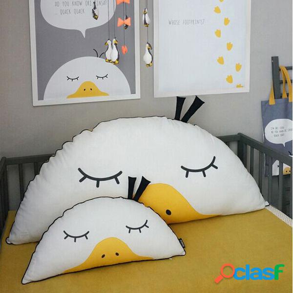 58cm Semicírculo Duck Throw Pillow Sofá de tela de