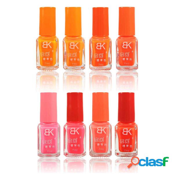 BK Candy-coloreó el polaco de clavo no tóxico 7ml 8