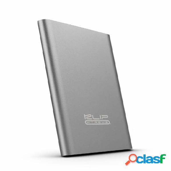Cargador Portátil Klip Xtreme Enox3700, 3700mAh, Plata